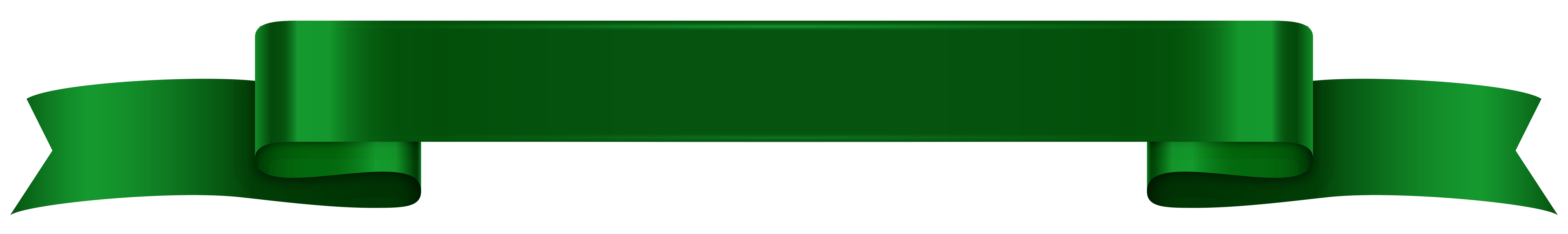 Green Ribbon Png Free Download (green, black)