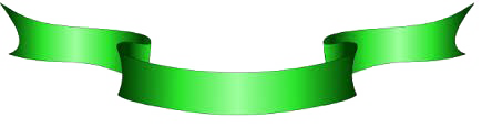 Green Ribbon Transparent Images Png (white)