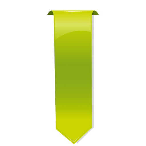 Green Ribbon Transparent Png (gold, olive, gray, green)