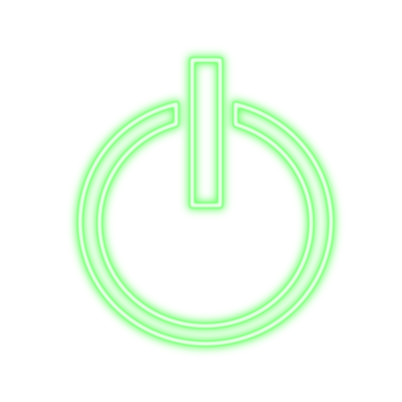 Green Start Button Png Image (lime, gray)