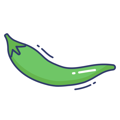 Green Chili Png Picture (black, gray)