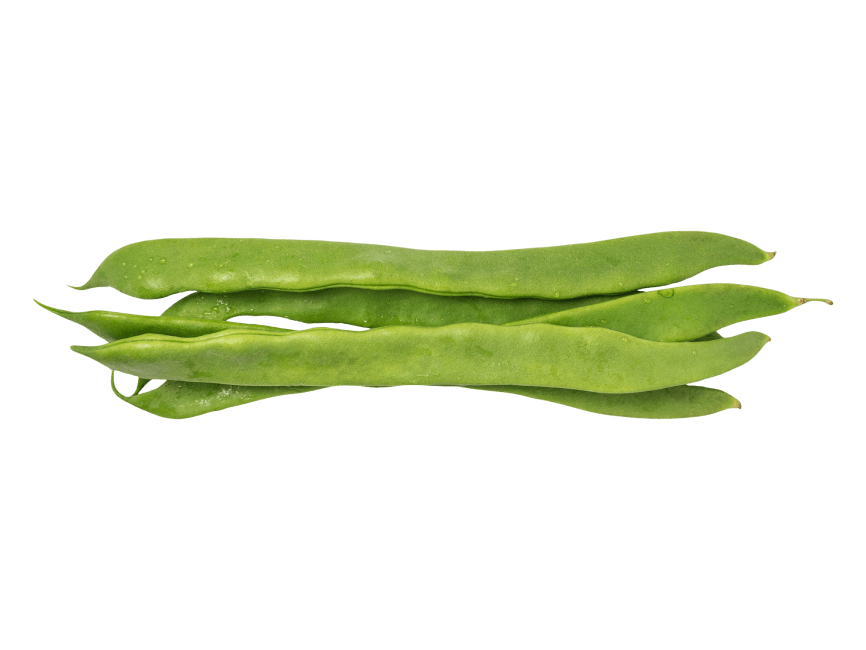 Green Long Beans Png Isolated Image (gray)