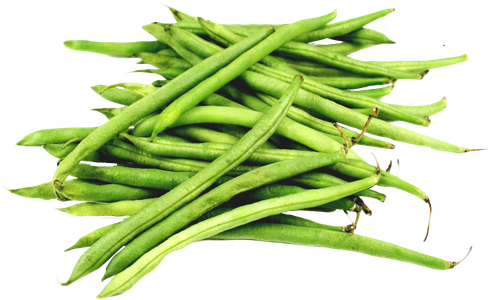 Green Long Beans Png Isolated Pic (black)