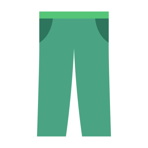 Green Pants Free Transparent Png Icon Download (teal, black, gray)