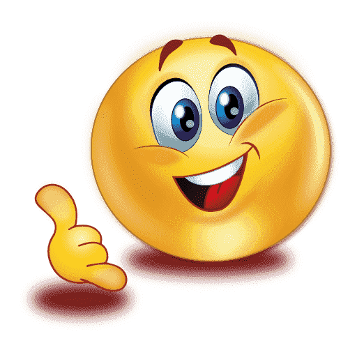 Greeting Emoji Png File (maroon, gray, orange)