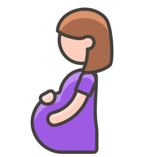 Pregnantwoman Free Nobackground Png Icon Download (salmon, black, pink, violet, chocolate)