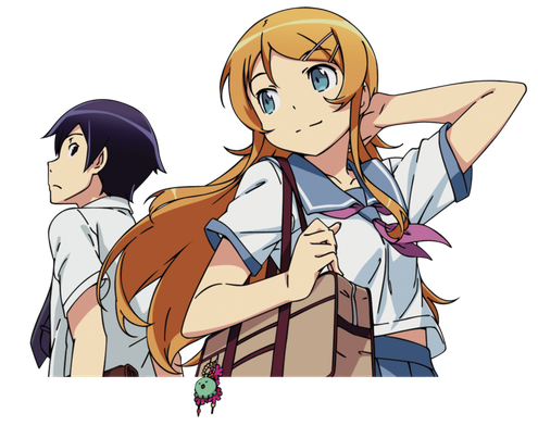 Oreimo Transparent Png (pink, chocolate, silver, lavender, black)