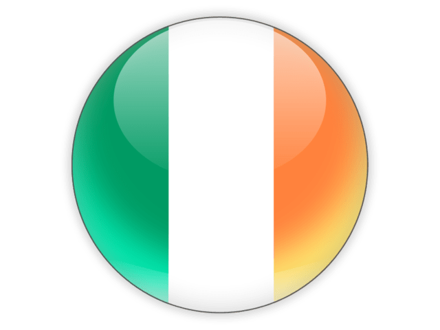 Ireland Flag Png Image Hd (teal, gray, white, black, salmon)