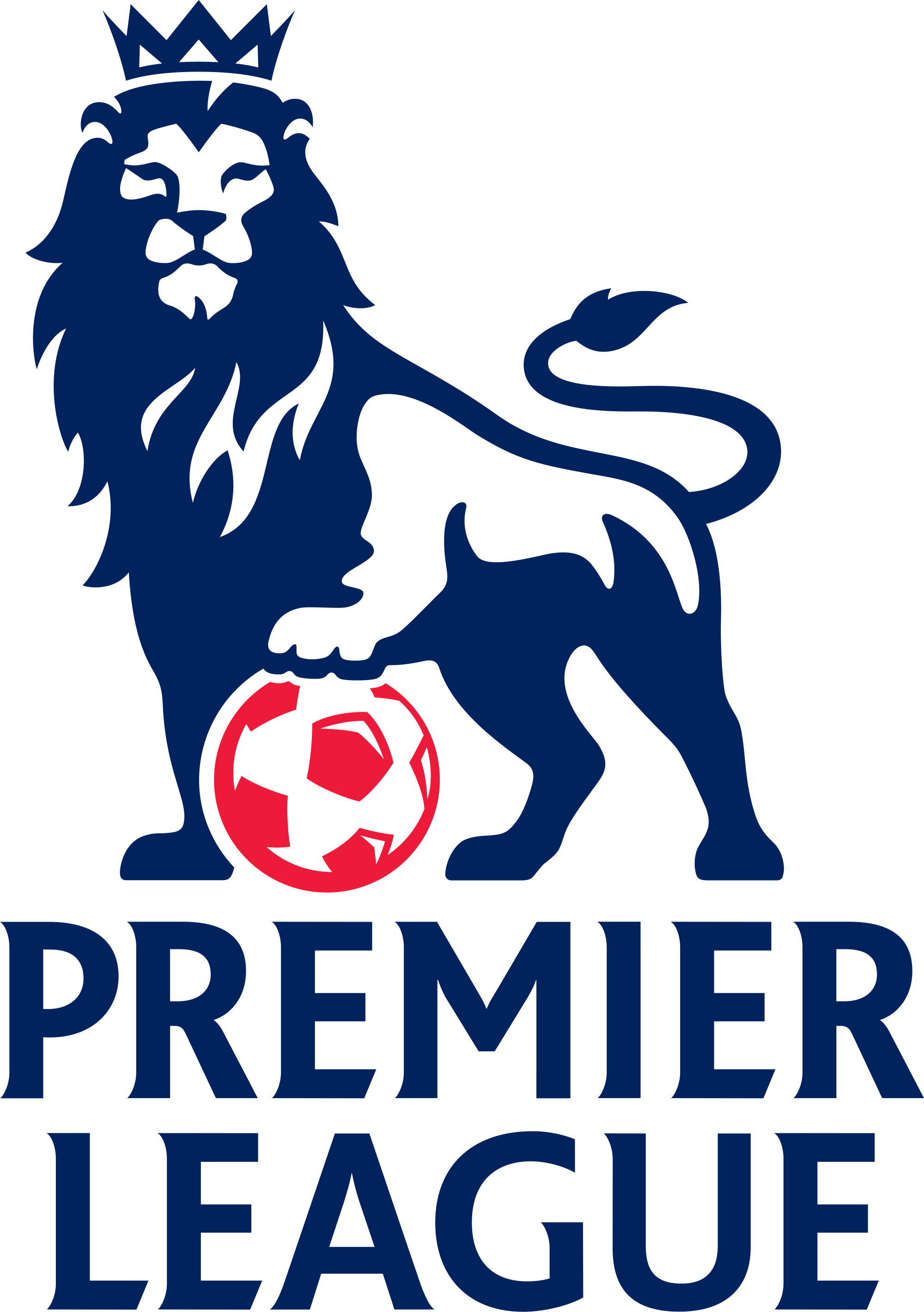 Premier League Png Image (navy, black)