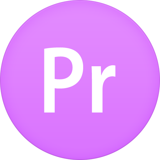 Premiere Free Transparent Png Icon Download (violet, black, white)