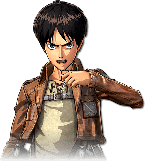 Eren Yeager Render Png Image (black, indigo, gray, white)