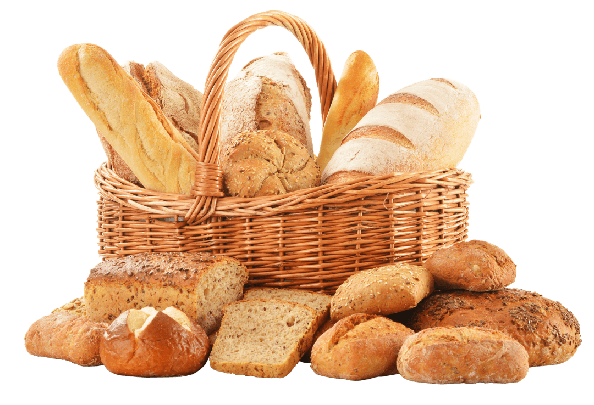 French Bread Basket Png Free Download (black, beige, salmon, pink)