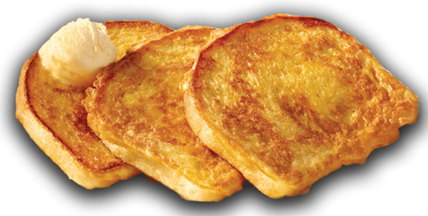 French Toast Breakfast Png File (black, gray)