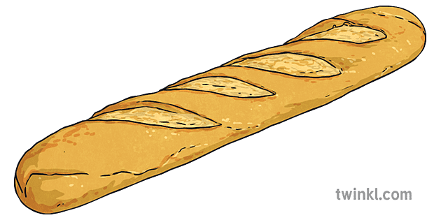 French Bread Png Isolated Hd (salmon, gray)