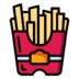 French Fries Chips Potatoes Food Fast Food Icon Free Transparent Png Icon Download Path (red, black, pink)