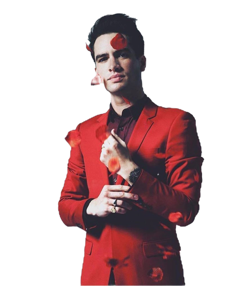 Brendon Urie Png Pic (black, chocolate)