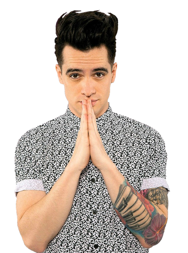 Brendon Urie Png Transparent (black, gray)