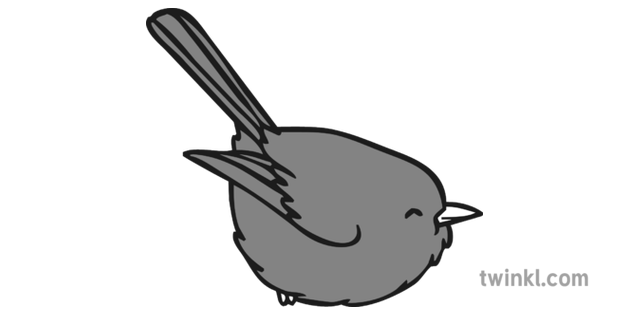 Wrens Png Clipart (black, gray)