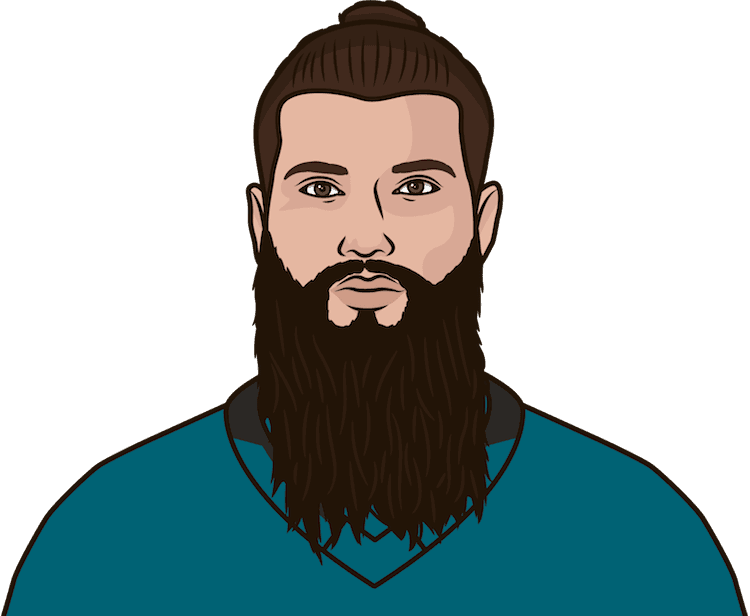 Brent Burns Png File (silver, black, teal)