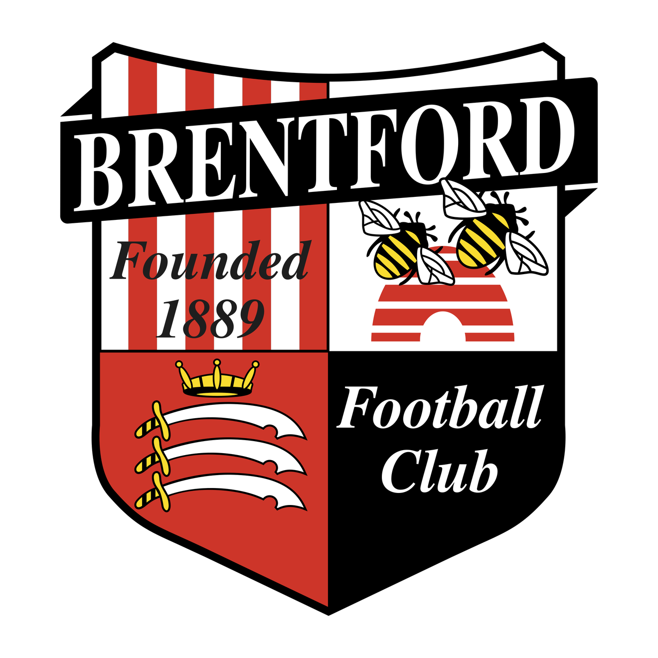 Brentford Png Image (white, black, maroon, salmon, chocolate)