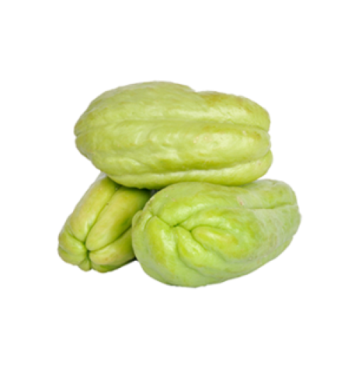 Fresh Chayote Png File (black, silver)