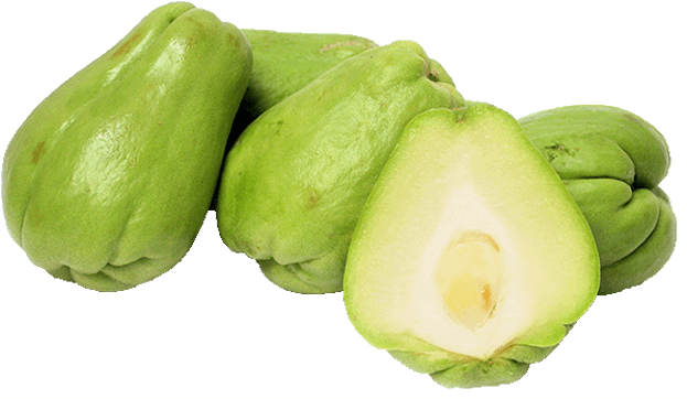 Fresh Chayote Png Image (black, beige, pink)