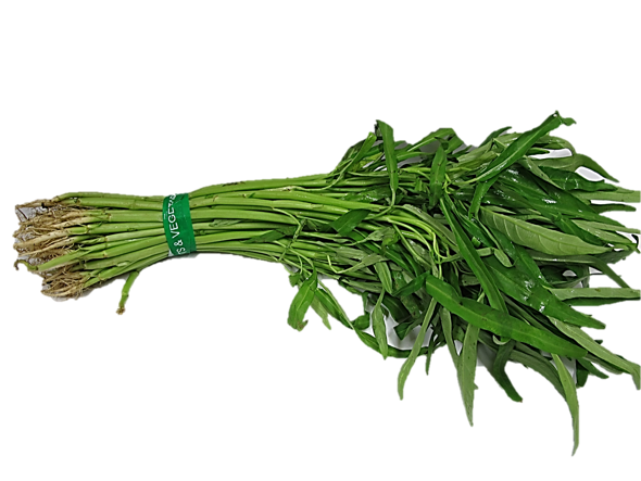 Fresh Chinese Spinach Png Image (black)