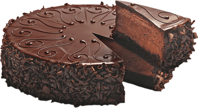 Fresh Chocolate Cake Png Photos (black)