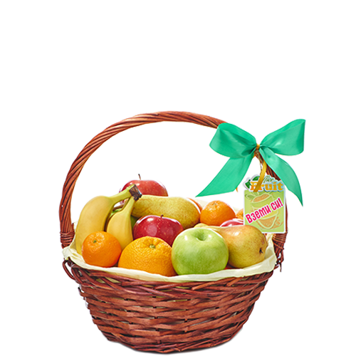 Fresh Fruit Basket Png Hd (lavender, white)