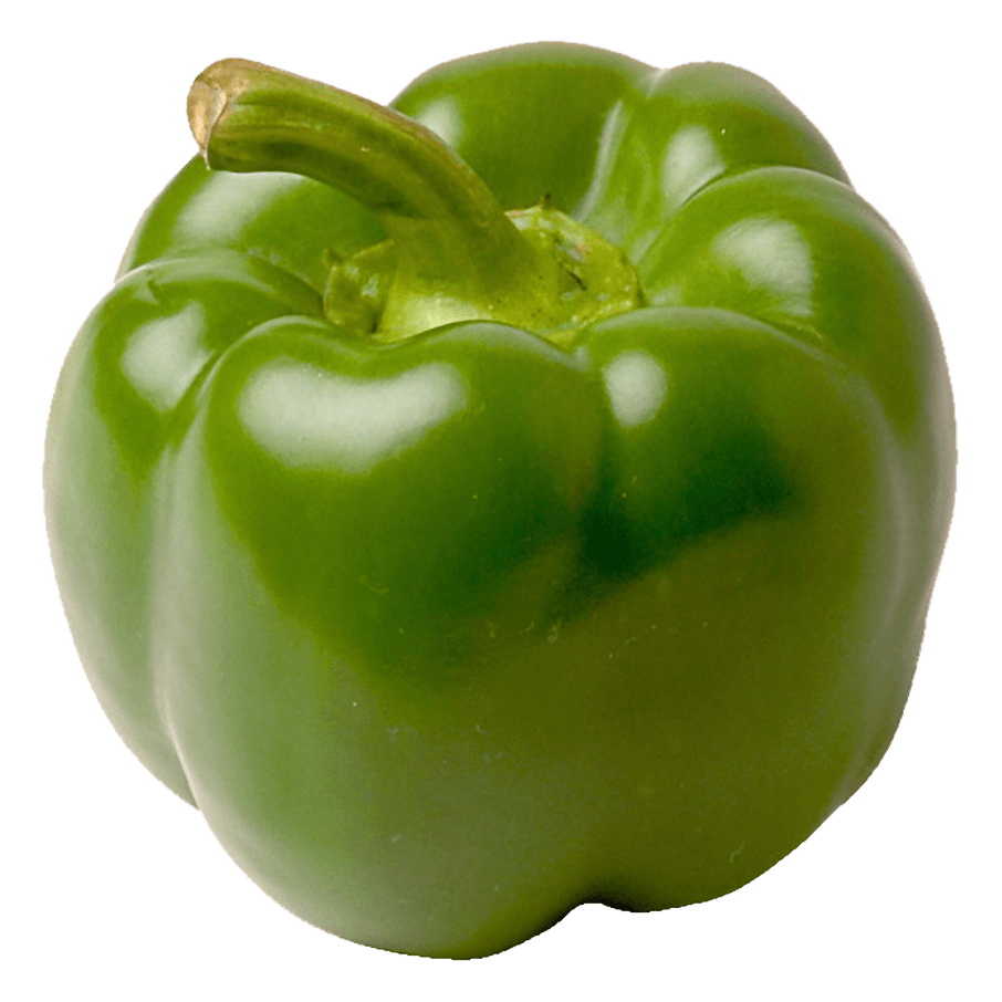 Fresh Green Bell Pepper Png Pic (gray, indigo)