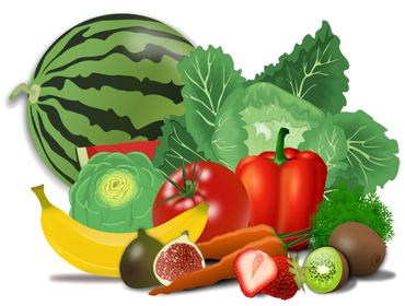 Fresh Healthy Food Png Transparent Image (green, white, red, gray, black)