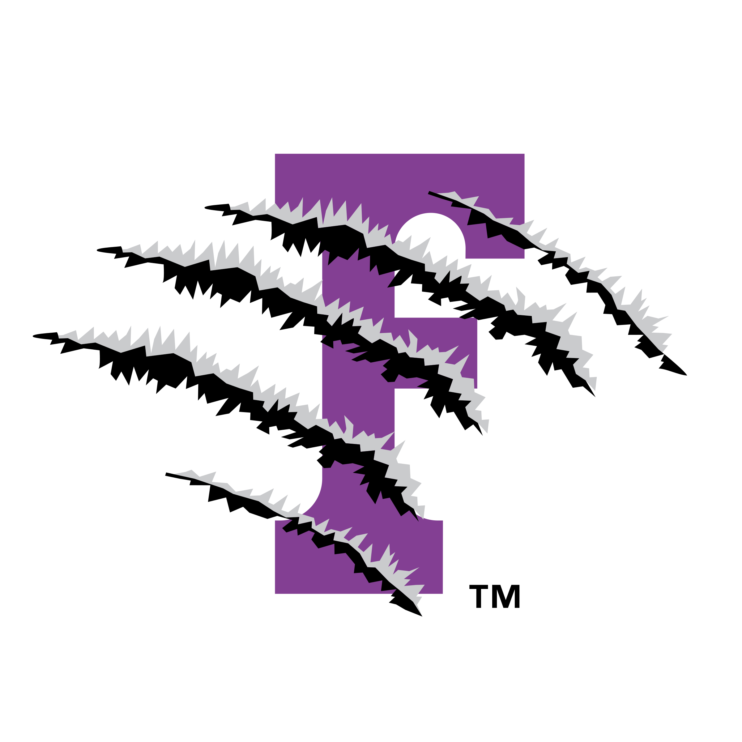 Fresno Grizzlies Png Image (black, purple, lavender, white)