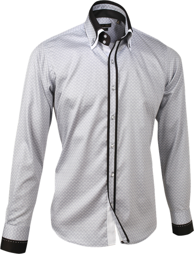 Dress Shirt Png Transparent (black, silver)