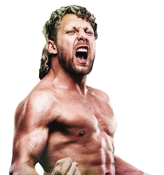 Wrestler Kenny Omega Png File (black, pink, maroon)