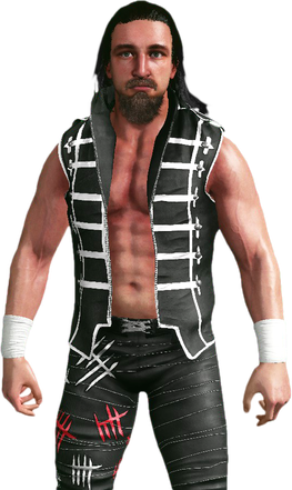 Wrestler Kenny Omega Png Image (black, white)