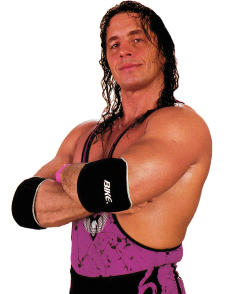 Bret Hart Png Clipart Background (black)