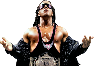 Bret Hart Png Transparent Image (white, black)