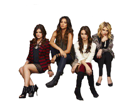 Pretty Little Liars Png Image (black, white)