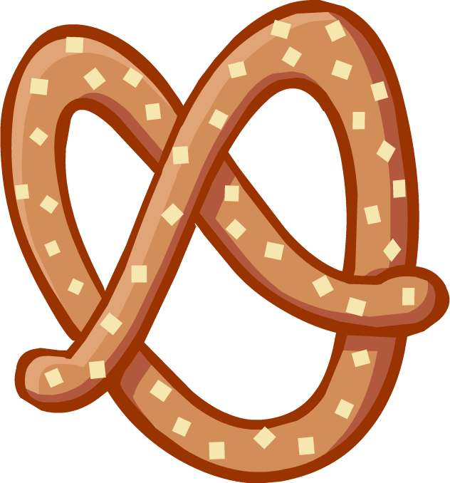 Pretzel Png Free Download (salmon, black, maroon)