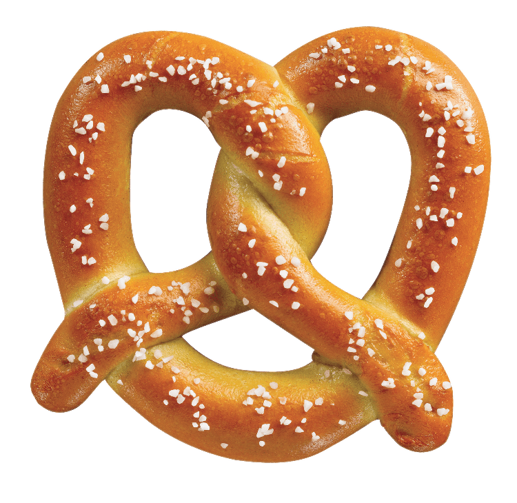 Pretzel Png Isolated File (gray)