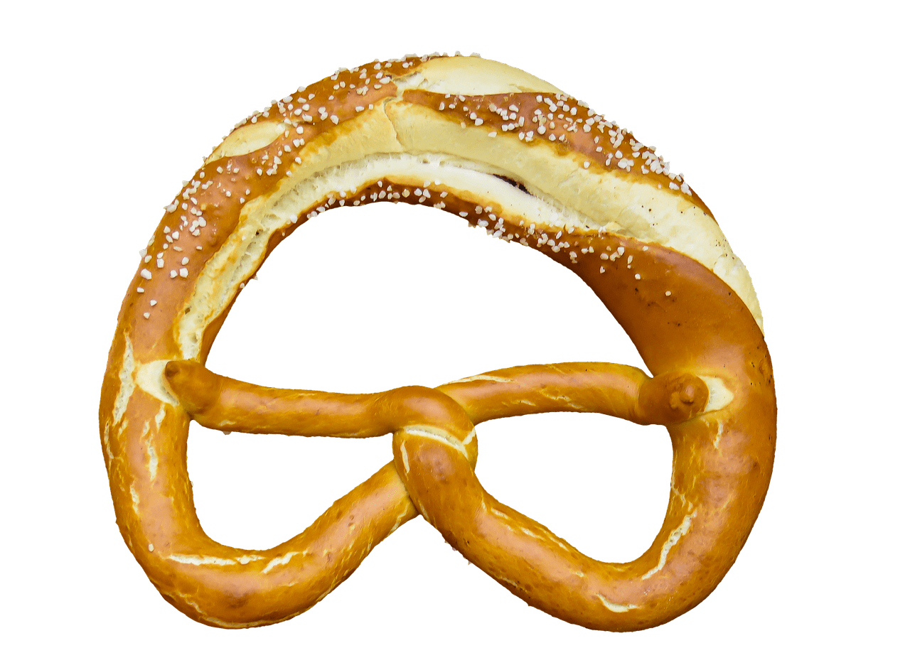 Pretzel Png Isolated Photo (gray)