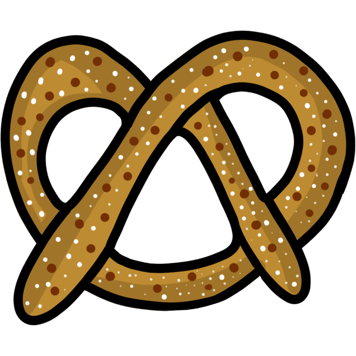 Pretzel Png Pic (chocolate, olive, black)