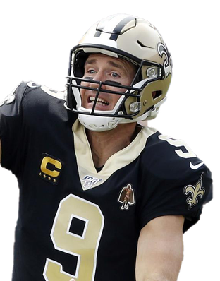 Drew Brees Png Transparent (black, white)