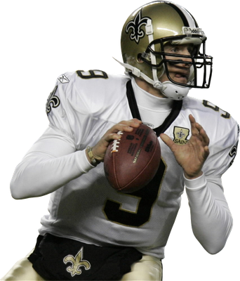 Drew Brees Png (black, silver)