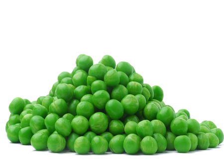 Organic Green Pea Png File (black)