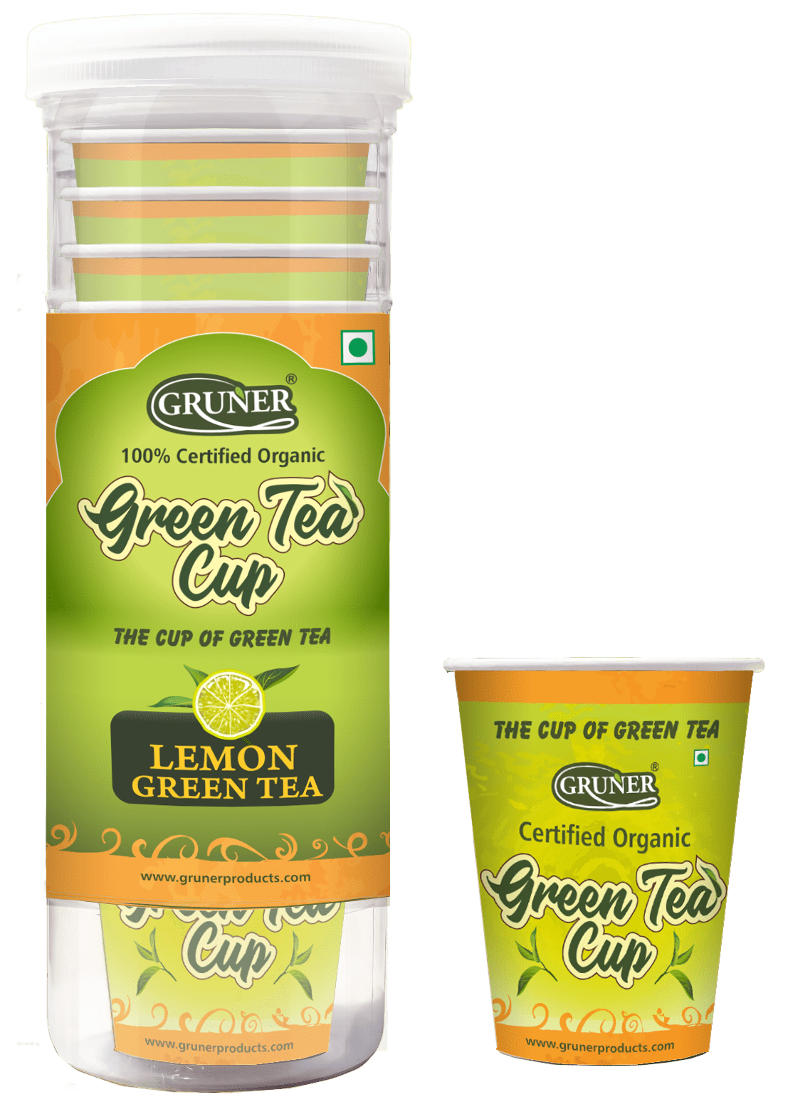 Organic Green Tea Png Pic (gold, gray, white)