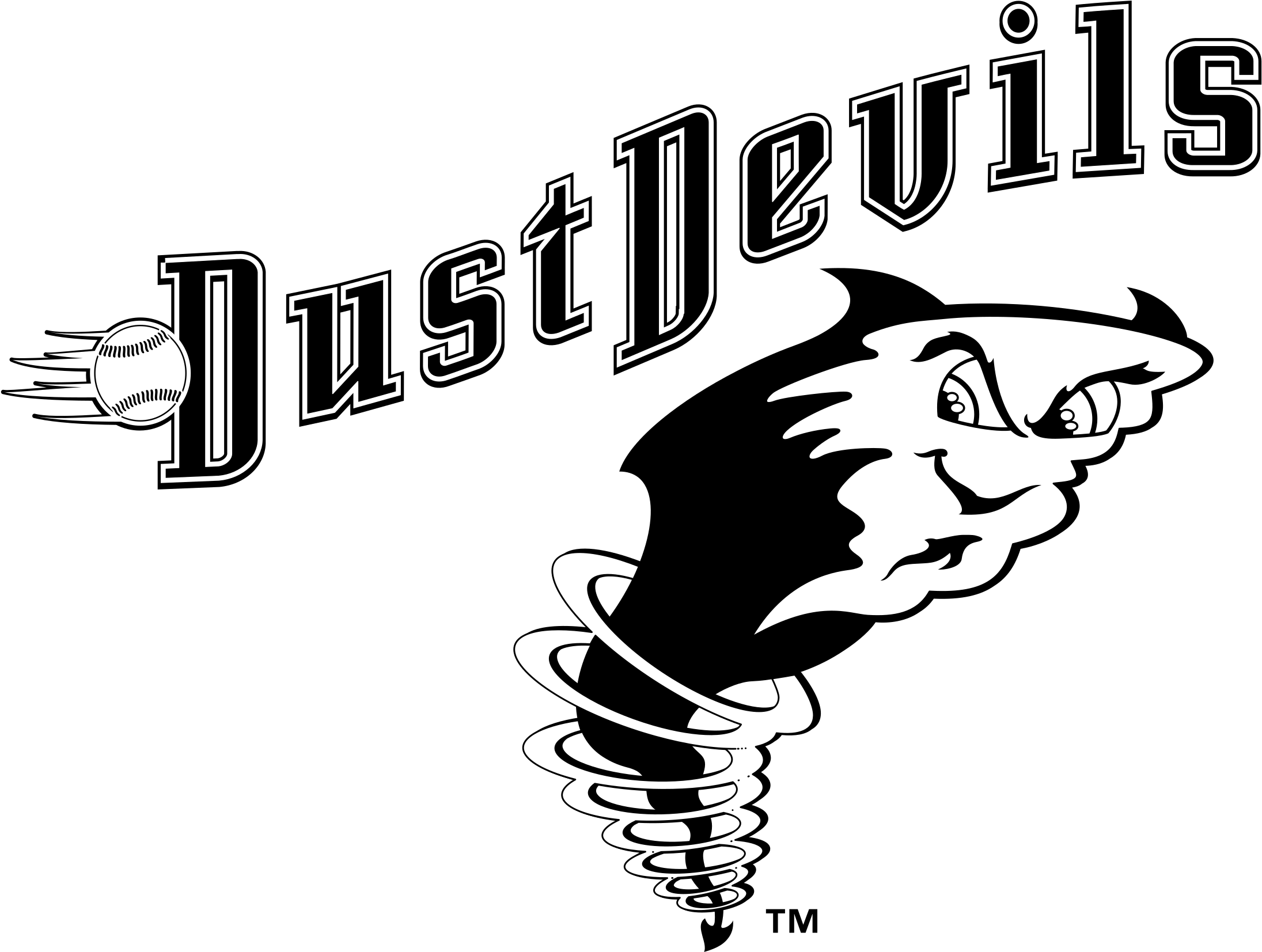 Tri City Dust Devils Png Hd (indigo, black, gray, white)