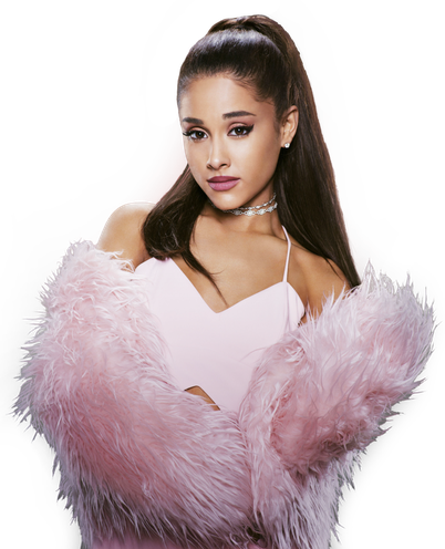 Ariana Grande Png Transparent Image (lavender, black)