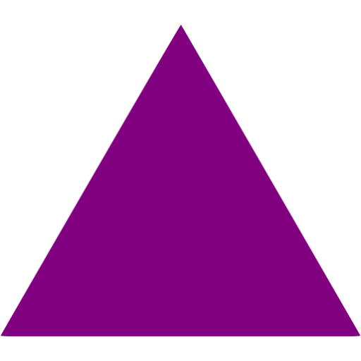 Triangle Symbol Png Transparent Image (black, purple)