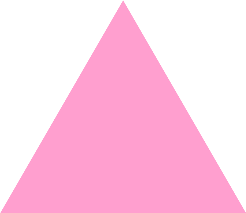 Triangle Vector Png File (black, pink)